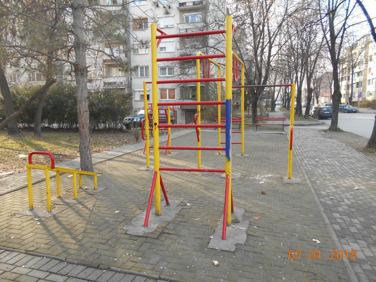 Ferienwohnung Atocha Skopje Exterior foto