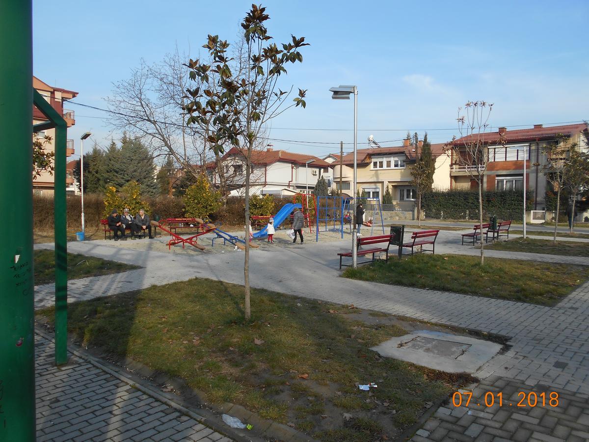 Ferienwohnung Atocha Skopje Exterior foto